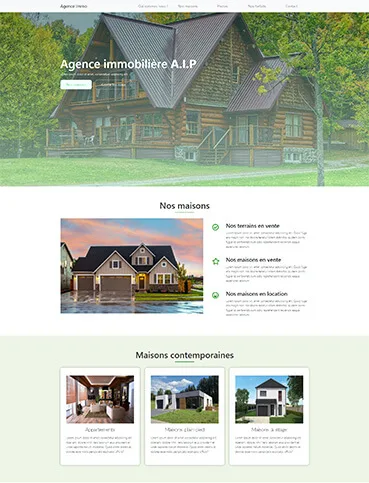 Site immobilier