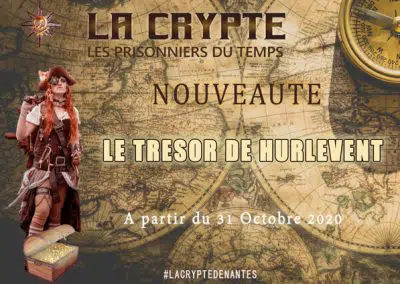 Affiche Escape Game – La Crypte