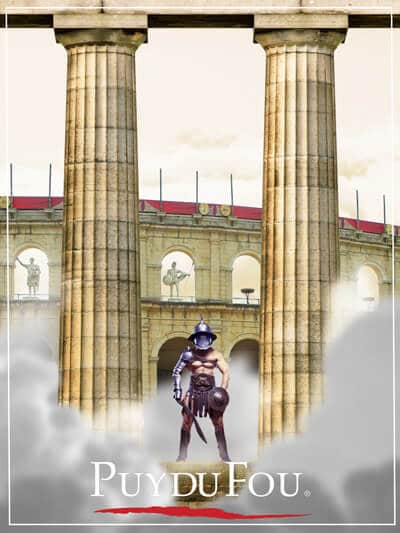 montage affiche du puy du fou